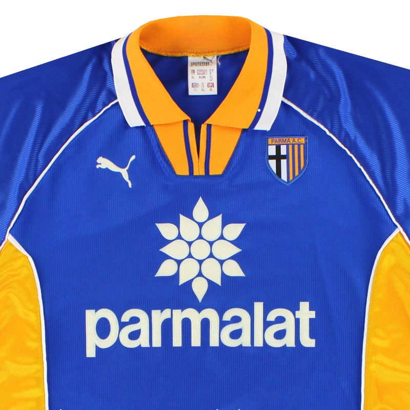 1997-98 Parma Puma Away Shirt *Mint* XL | Vintage Football Shirts