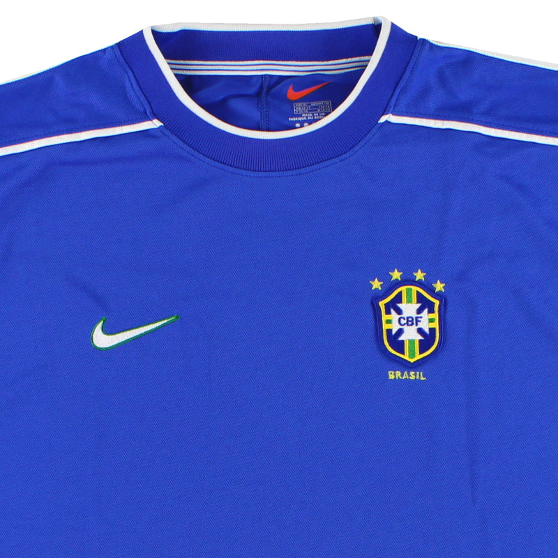 1998-00 Brazil Nike Away Shirt *w/tags* XL 267745-493 | Vintage