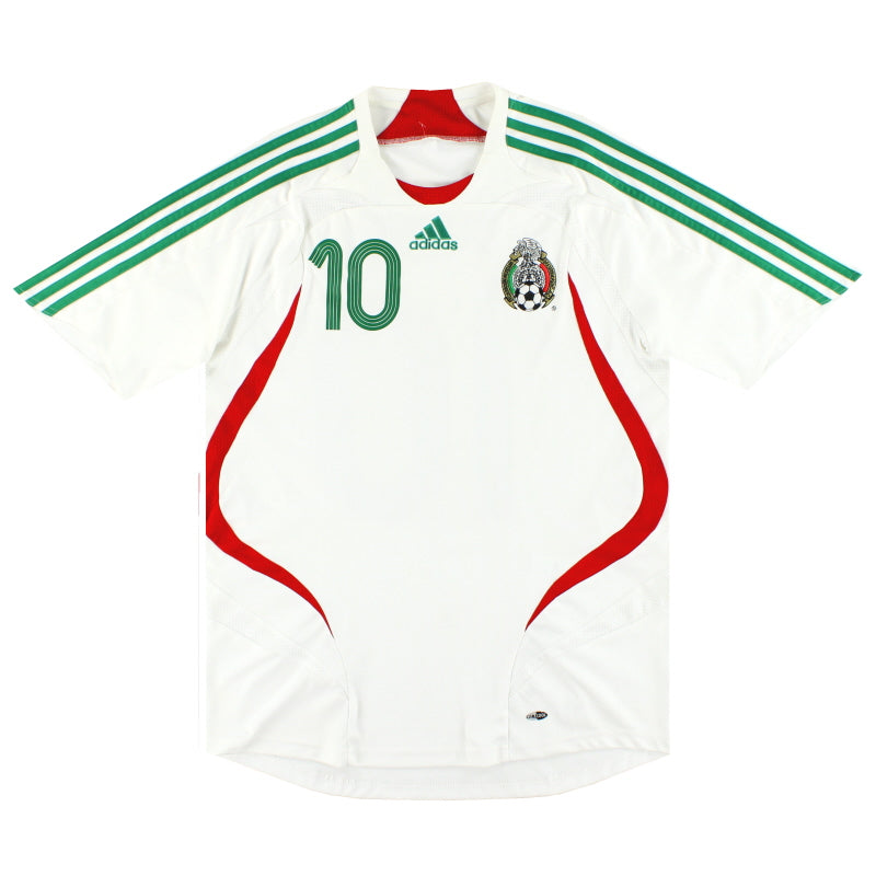 2007-08 Mexico adidas Away Shirt C.Blanco #10 M 642446 | Vintage
