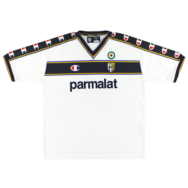 2002-03 Parma Champion Away Shirt #20 XL | Vintage Football Shirts