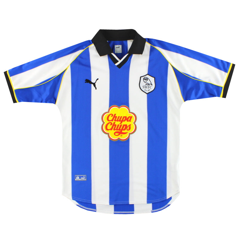 2000-01 Sheffield Wednesday Puma Home Shirt M | Vintage Football