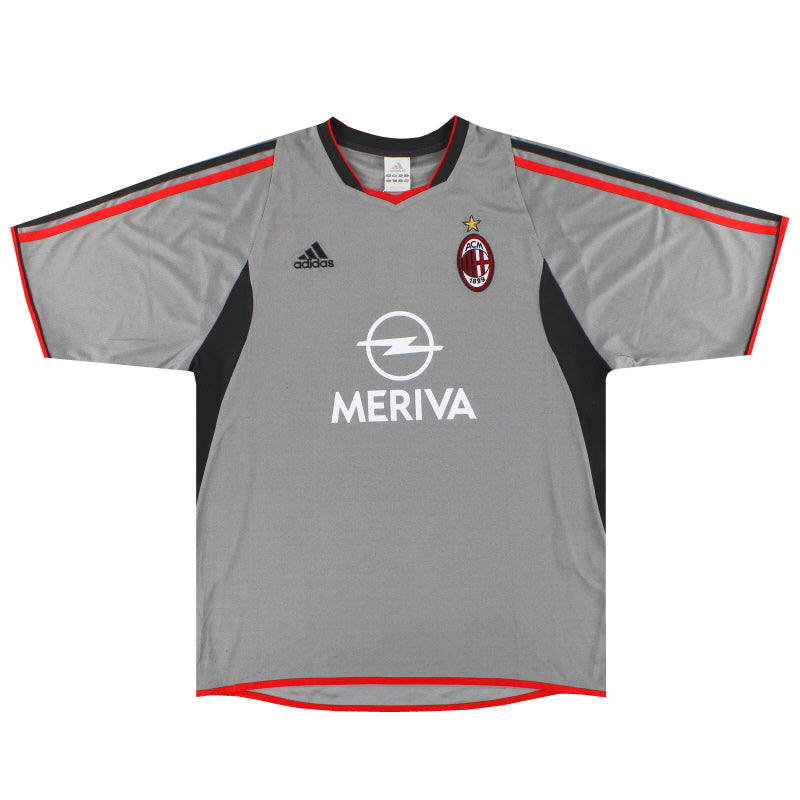 ACミラン MALDINI 3番 シャツ adidas 2002-03 AC Milan Third Shirt Maldini #3 - 9/10 - (M)