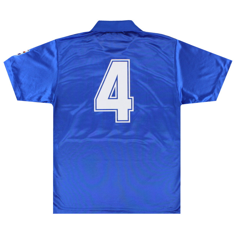 1992-94 Sampdoria Asics Home Shirt #4 L | Vintage Football Shirts