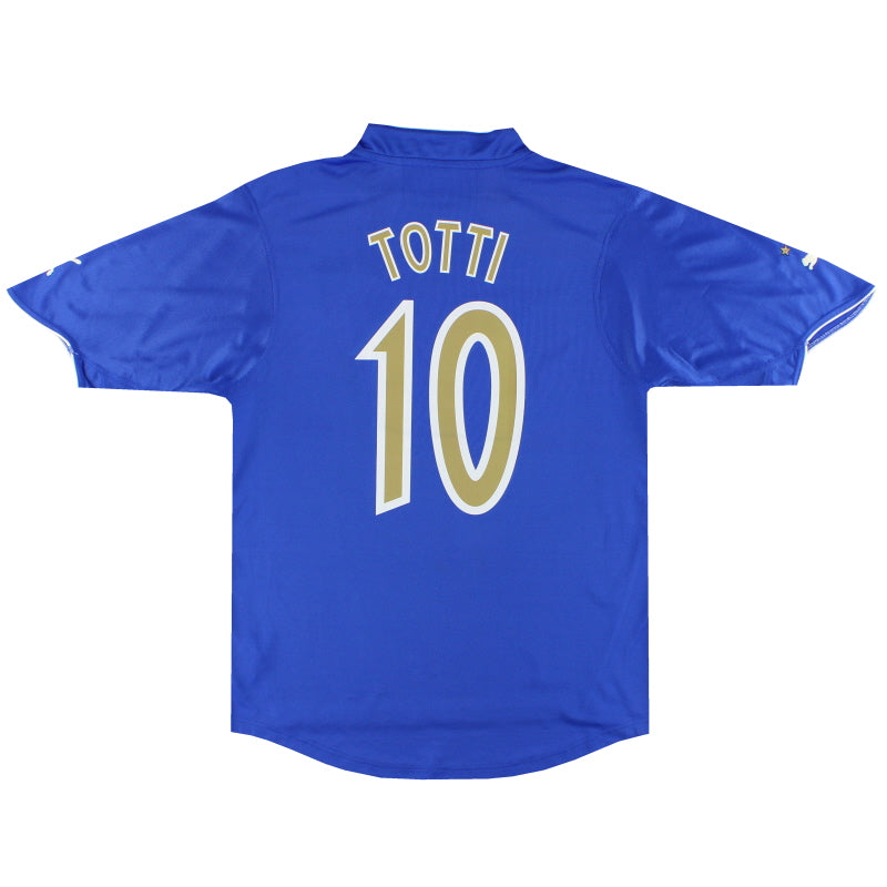 2003-04 Italy Puma Home Shirt Totti #10 M 730744 | Vintage