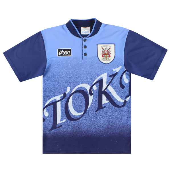 1996-97 Stoke City Asics Away Shirt S | Vintage Football Shirts