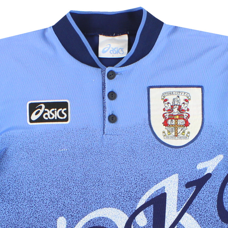 1996-97 Stoke City Asics Away Shirt S | Vintage Football Shirts