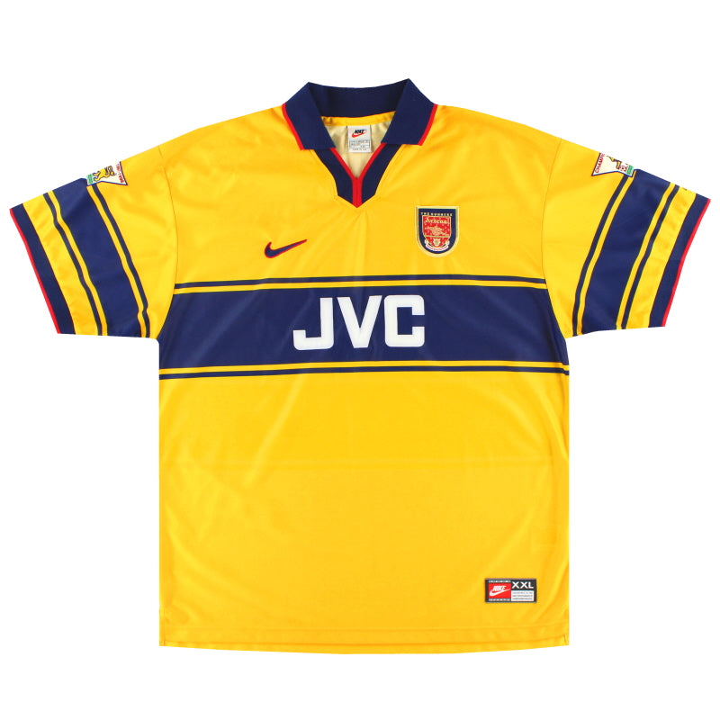 1997-99 Arsenal Nike Away Shirt Petit #17 *Mint* XXL | Vintage