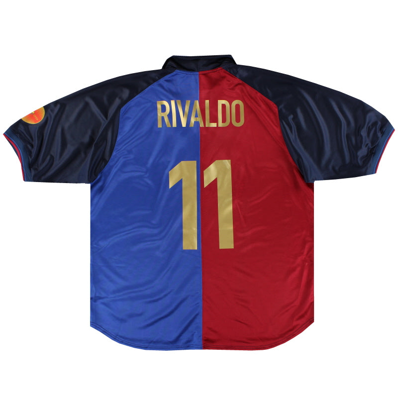 Barcelona 1999 Barcelona Old Football Shirts 1999-00 Barcelona