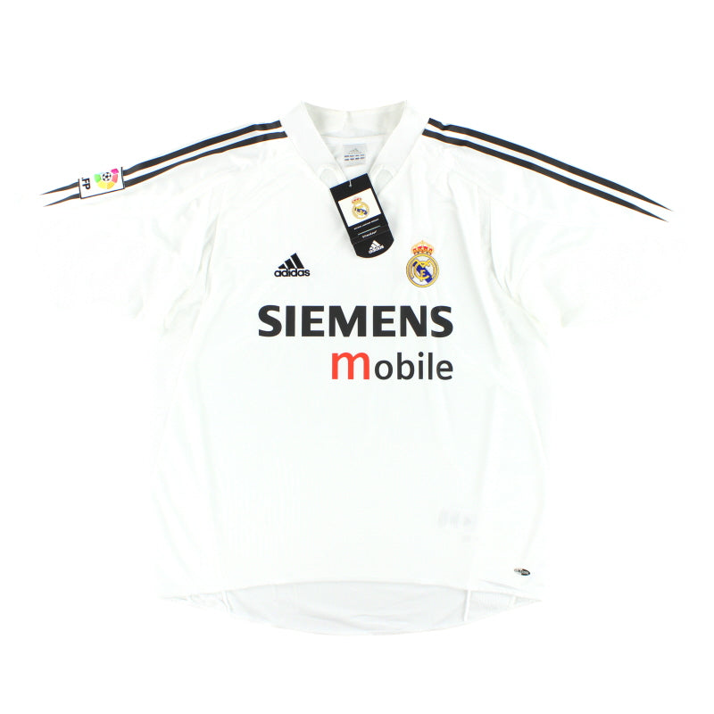 2004-05 Real Madrid adidas Home Shirt*w/tags* 367842 | Vintage