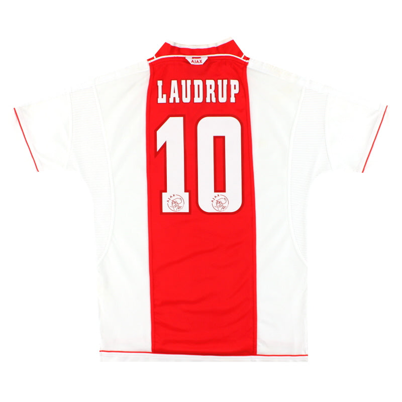 1999-00 Ajax Umbro Home Shirt Laudrup #10 *w/tags* L | Vintage