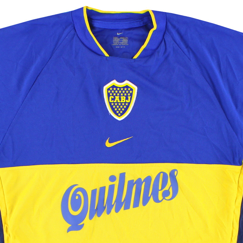ナイキ　ボカジュニアーズ　2001 ホーム　NIKE BOCAJUNIORS Boca Juniors 2001 2002 Home Shirt Nike Jersey Vintage