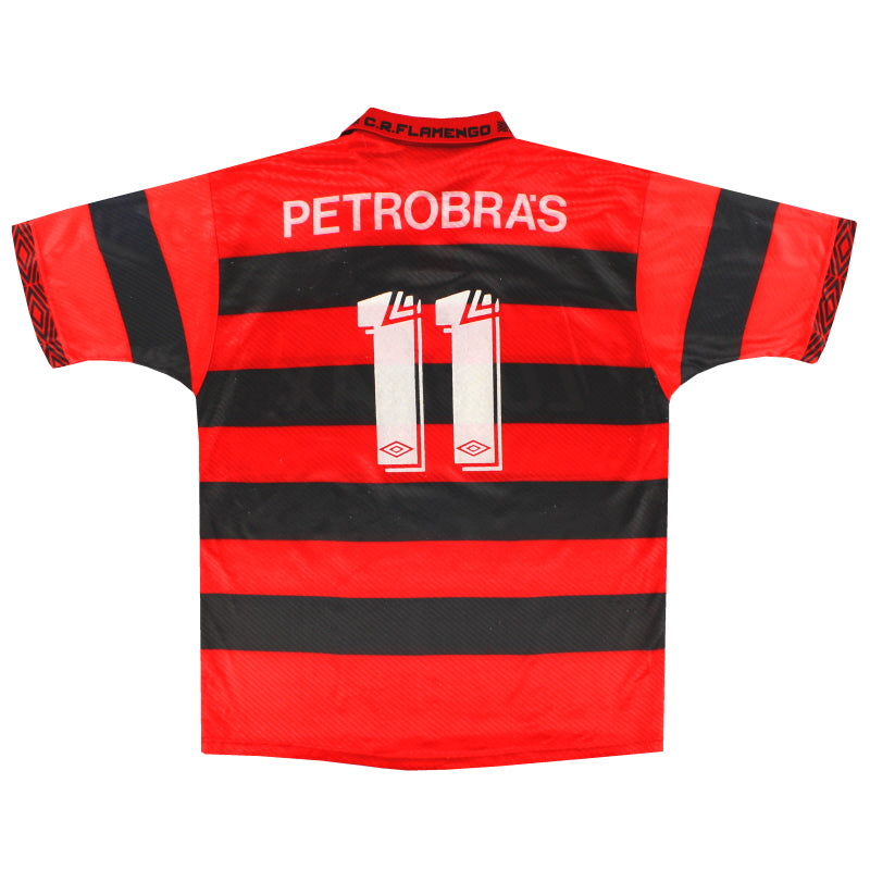 1993-94 Flamengo Umbro Home Shirt #11 XL | Vintage Football Shirts