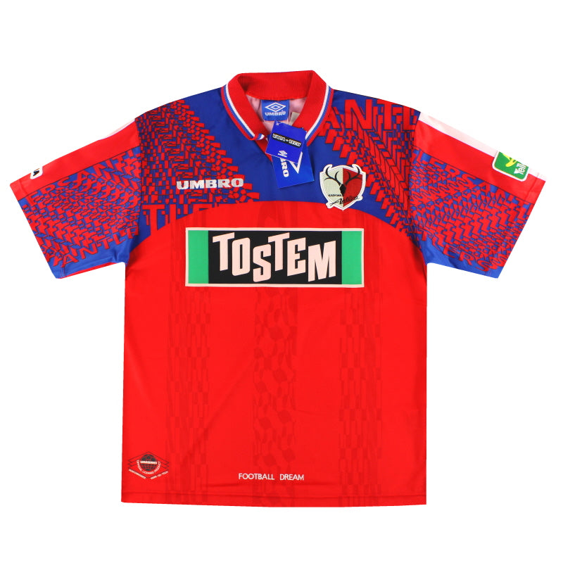 1996-98 Kashima Antlers Umbro Home Shirt w/tags* L UT-24340-1