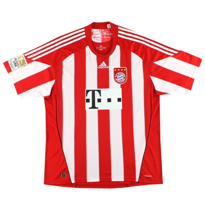 2010-11 Bayern Munich adidas Home Shirt Muller #25 XXL P95790
