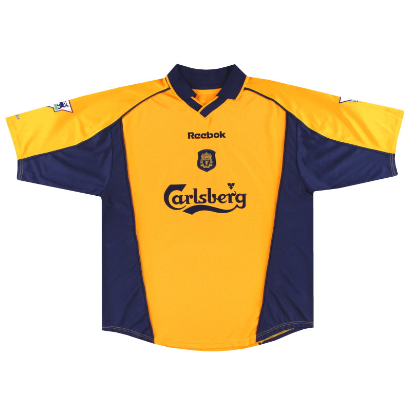 2000-02 Liverpool Reebok Away Shirt Hyypia #12 *Mint* XL 201981