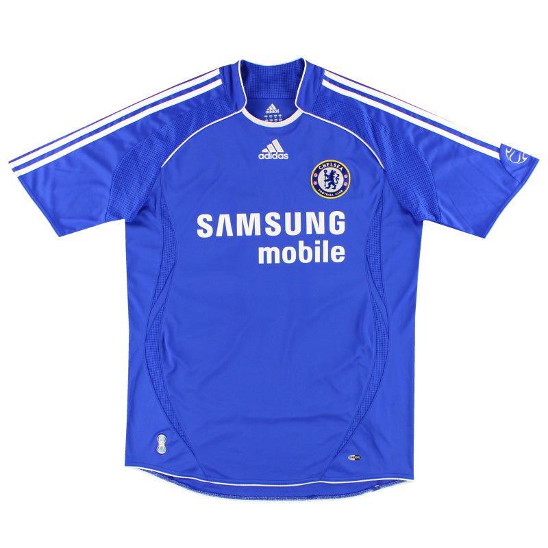 2006-08 Chelsea adidas Home Shirt Drogba #15 M 061230 | Vintage Football  Shirts