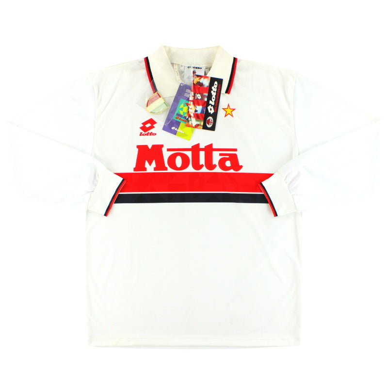 1993-94 AC Milan Lotto Away Shirt L/S *w/tags* XL | Vintage