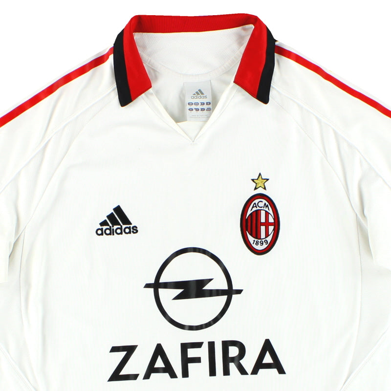 2005-06 AC Milan adidas Away Shirt M 109951 | Vintage Football Shirts