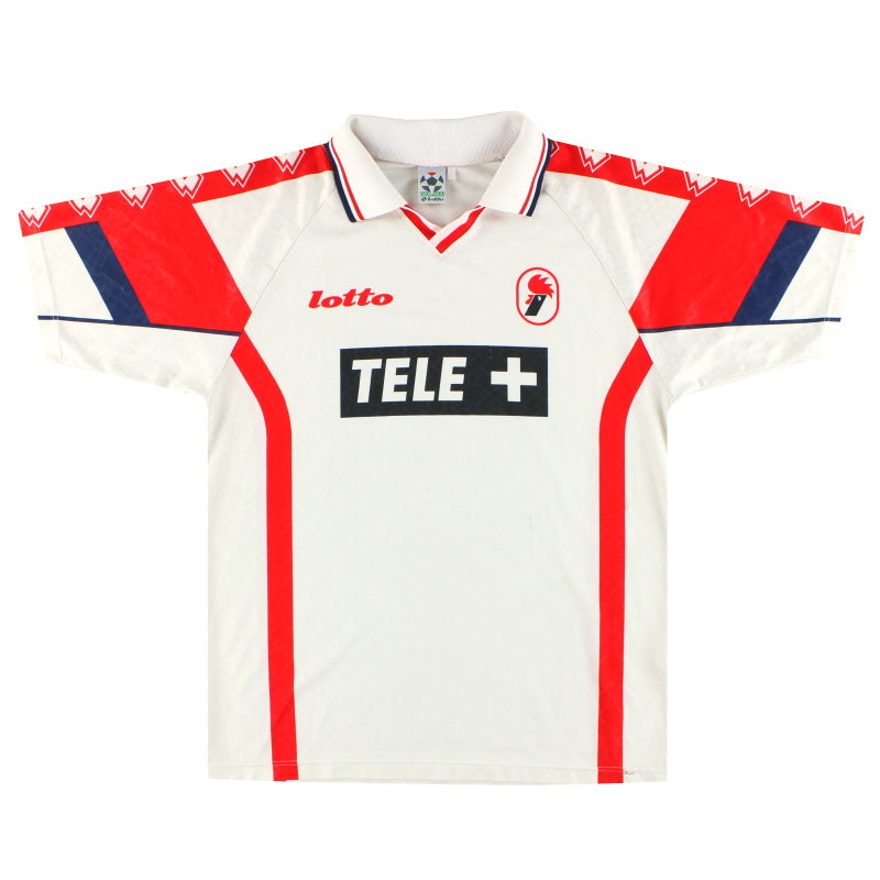 2000-01 Bari Lotto Home Shirt L | Vintage Football Shirts