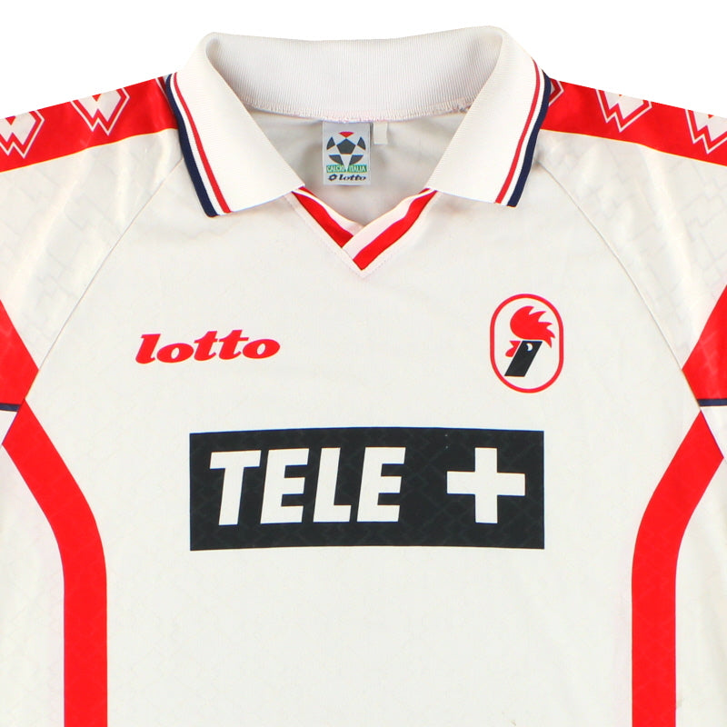 2000-01 Bari Lotto Home Shirt L | Vintage Football Shirts