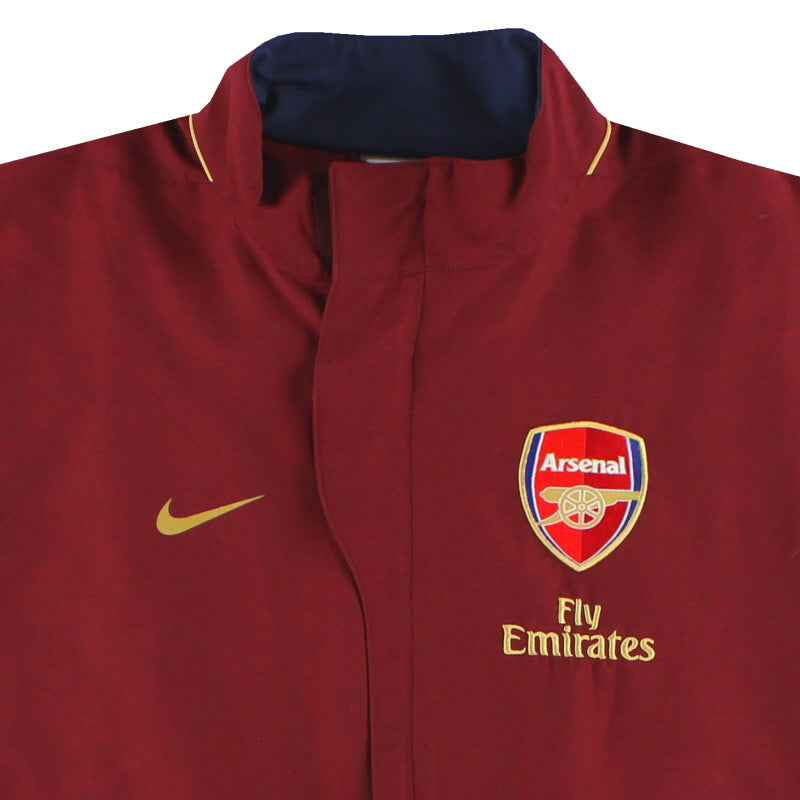 2007-08 Arsenal Nike Track Top M 237876-610 | Vintage Football Shirts