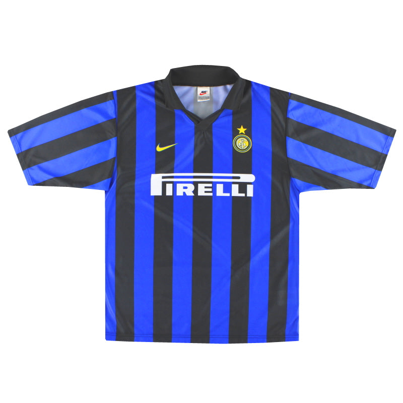 1998-99 Inter Milan Nike Basic Home Shirt *Mint* M | Vintage
