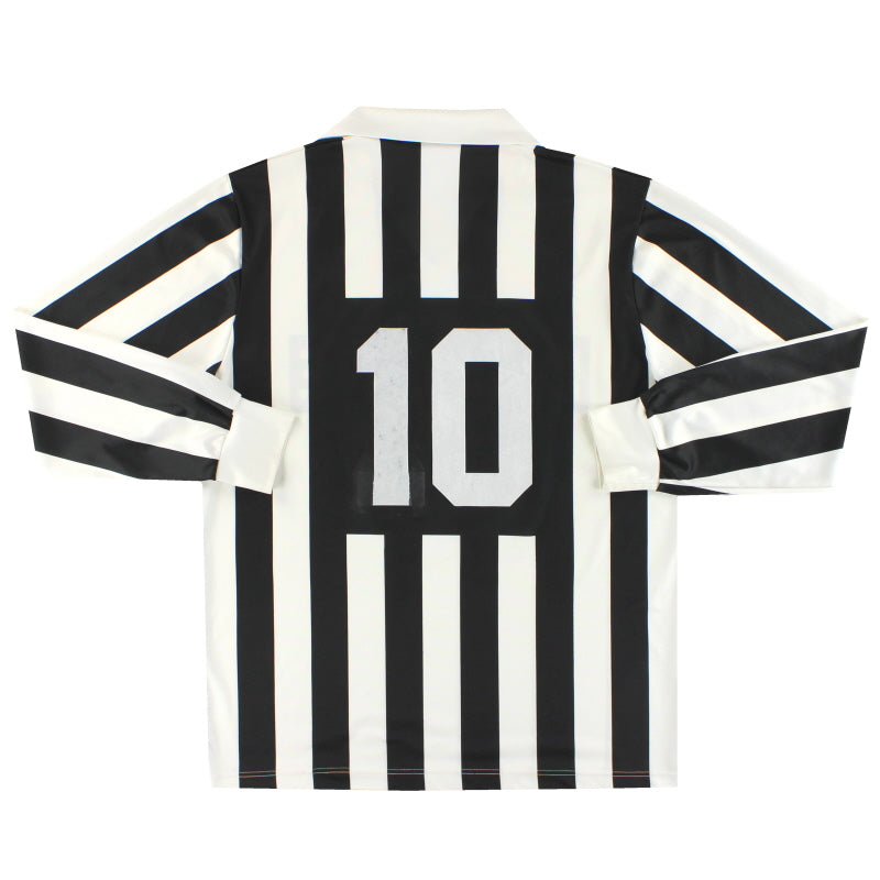 1992-94 Juventus Kappa Home Shirt #10 L/S XL | Vintage Football Shirts