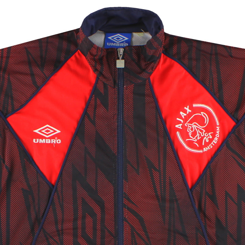 1994-95 Ajax Umbro Track Jacket L | Vintage Football Shirts