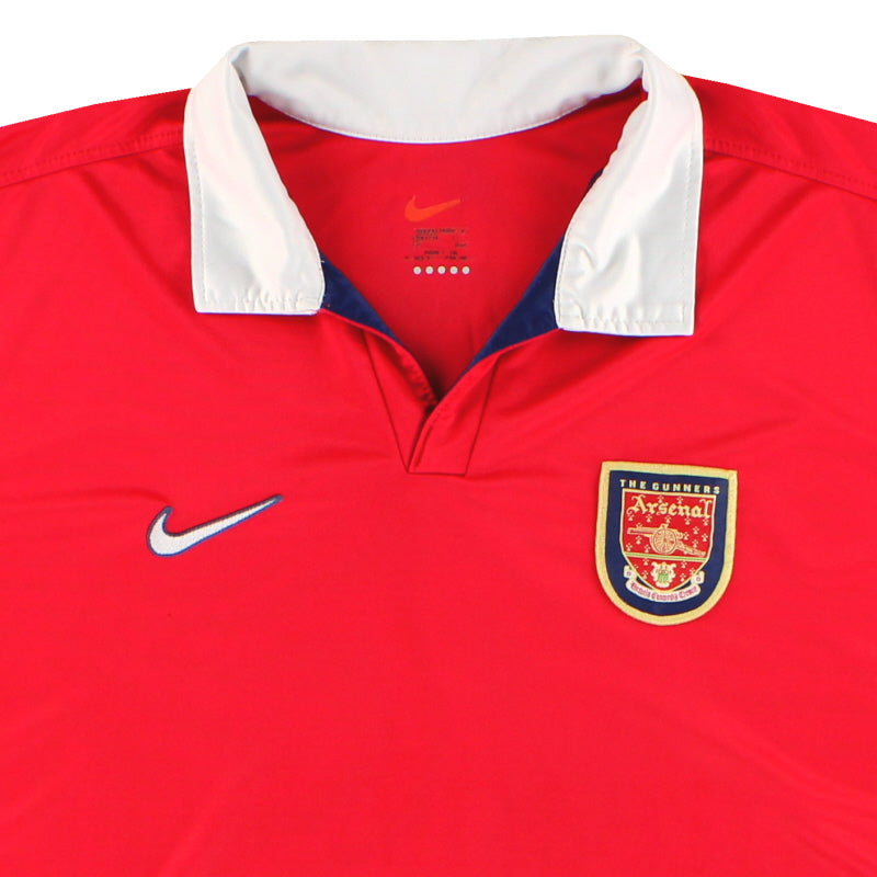 1998-99 Arsenal Nike Home Shirt XXL | Vintage Football Shirts
