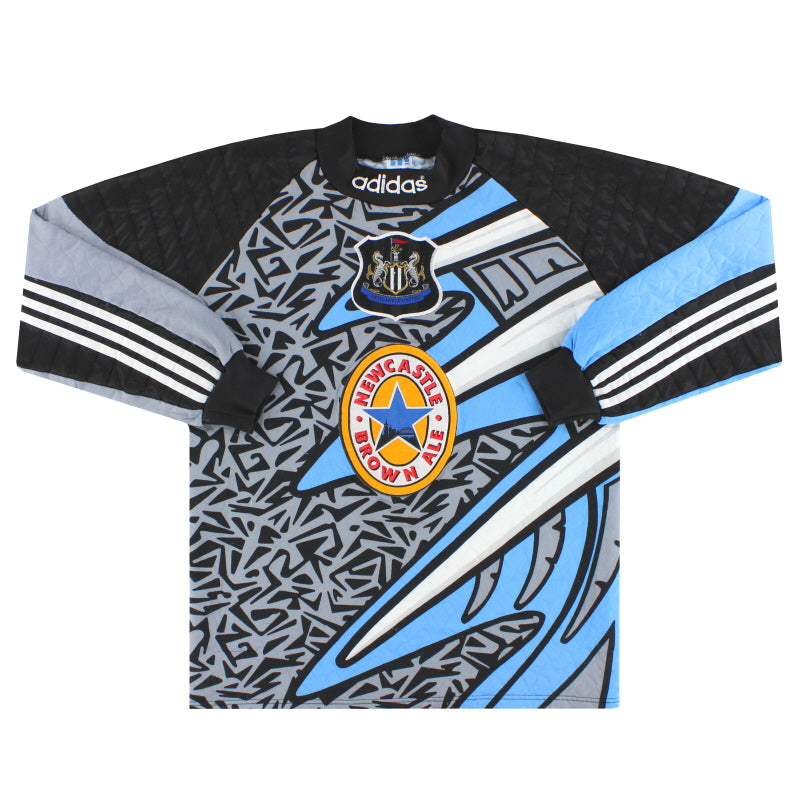 1995-96 Newcastle adidas Goalkeeper Shirt S | Vintage Football Shirts