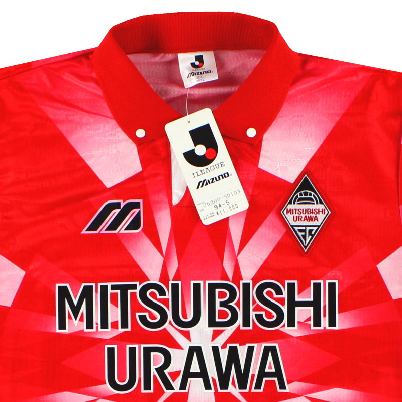 Acl Urawa Reds Jersey 1994 Urawa Red Diamonds Home Shirt 8/10 (L)