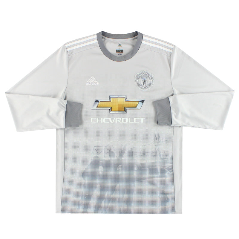 2017-18 Manchester United adidas Third Shirt L/S L AZ7564