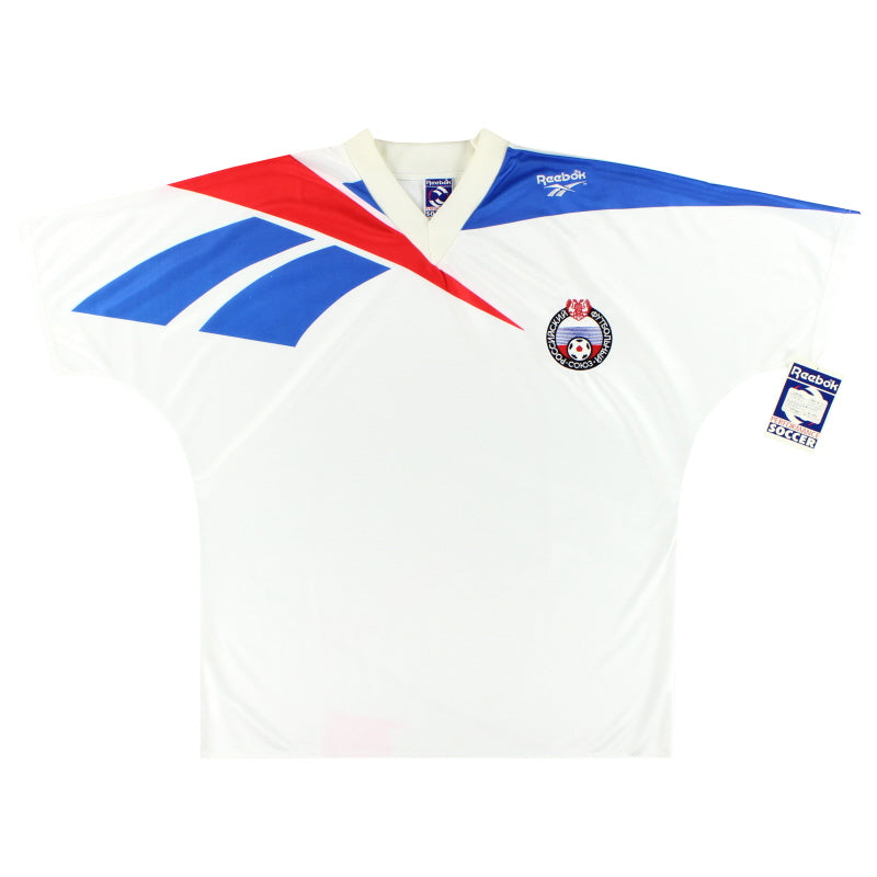 ロシア代表●ホームユニフォーム●1993/94●リーボック●Reebok 1993 Russia Reebok Home Shirt *w/tags* L | Vintage Football