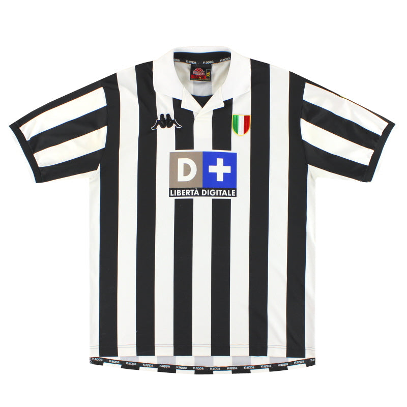 1998-99 Juventus Kappa Home Shirt XL | Vintage Football Shirts