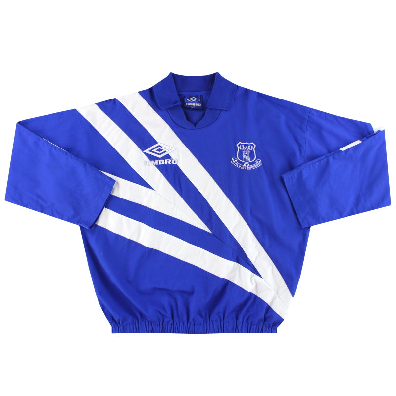 1991-93 Everton Umbro Drill Top XL | Vintage Football Shirts