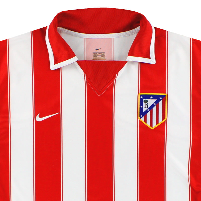 2003-04 Atletico Madrid Nike Home Shirt M | Vintage Football Shirts 2003-04 Atletico Madrid Nike Home Shirt M | Vintage Football Shirts