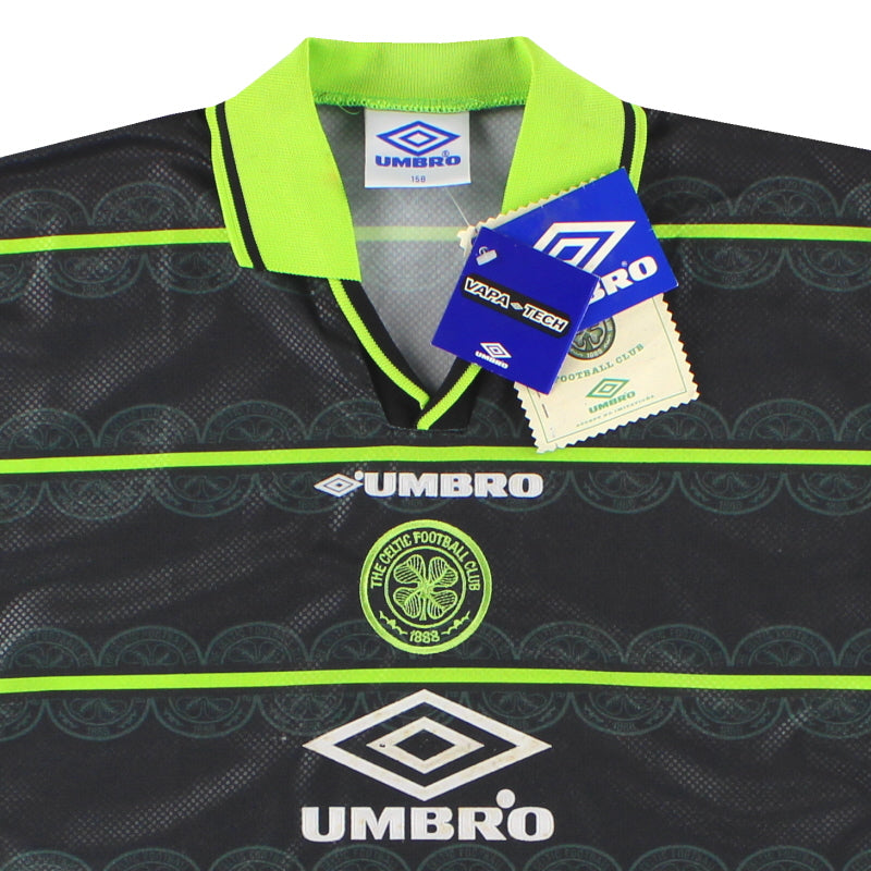 1998/99 セルティックアンブロ イングランド製アウェイユニフォームサッカー 1998/99 セルティックアンブロ イングランド製アウェイ