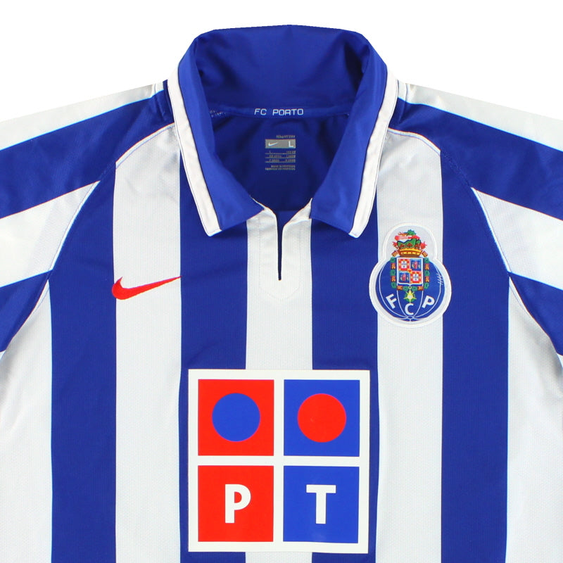 2007-08 Porto Nike Home Shirt Quaresma #7 L 237815-400 | Vintage