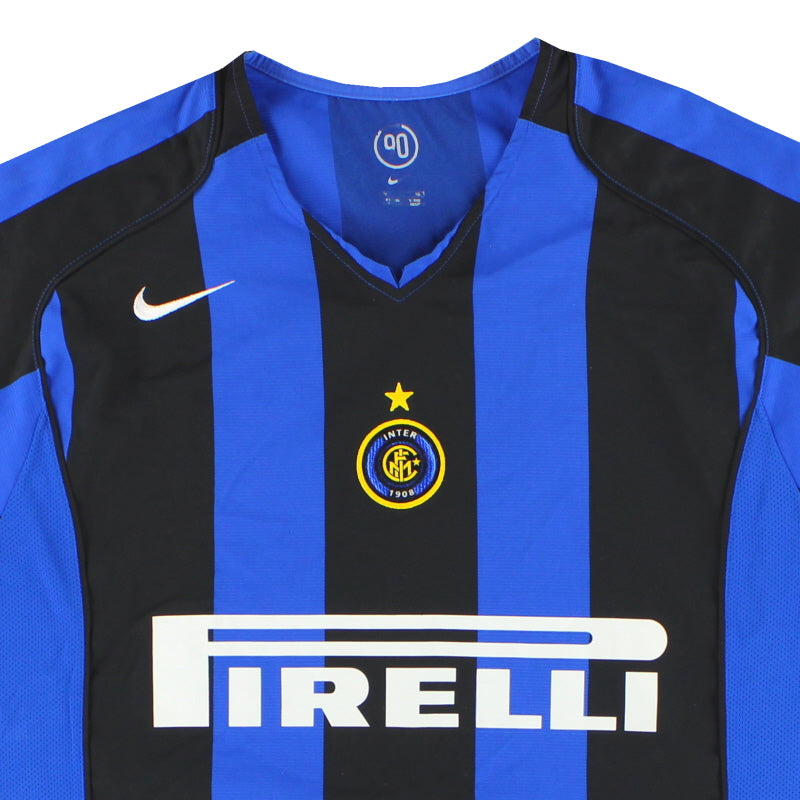 2004-05 Inter Milan Nike Home Shirt XL 195851 | Vintage Football