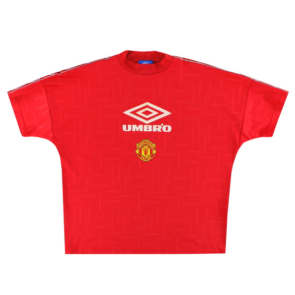 1998-99 Manchester United Umbro Training Top XL | Vintage Football