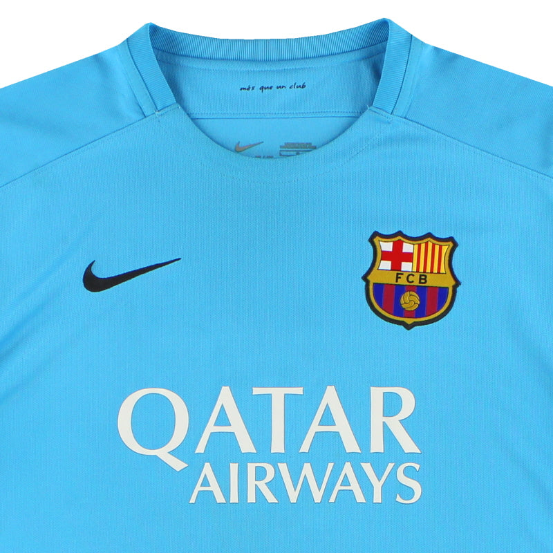 2015-16 Barcelona Nike Third Shirt Messi #10 L 658789-426
