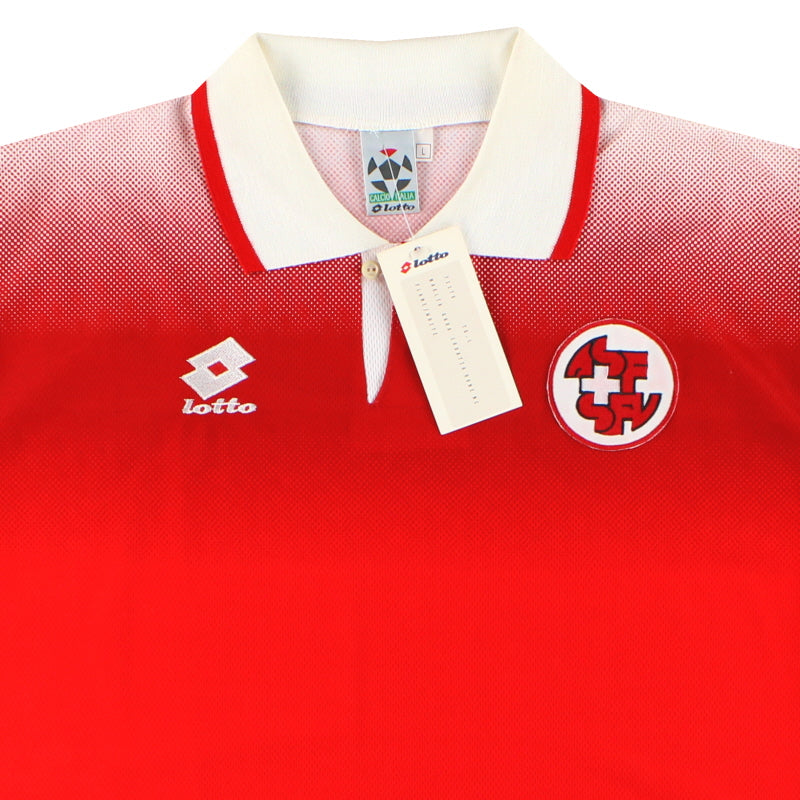 1996-98 Switzerland Lotto Home Shirt *w/tags* L 71176 | Vintage