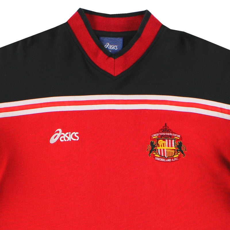 【Made in UK】アシックス制サンダーランド・ヴィンテージユニフォーム 1997-99 Sunderland Asics Sweatshirt M | Vintage Football Shirts
