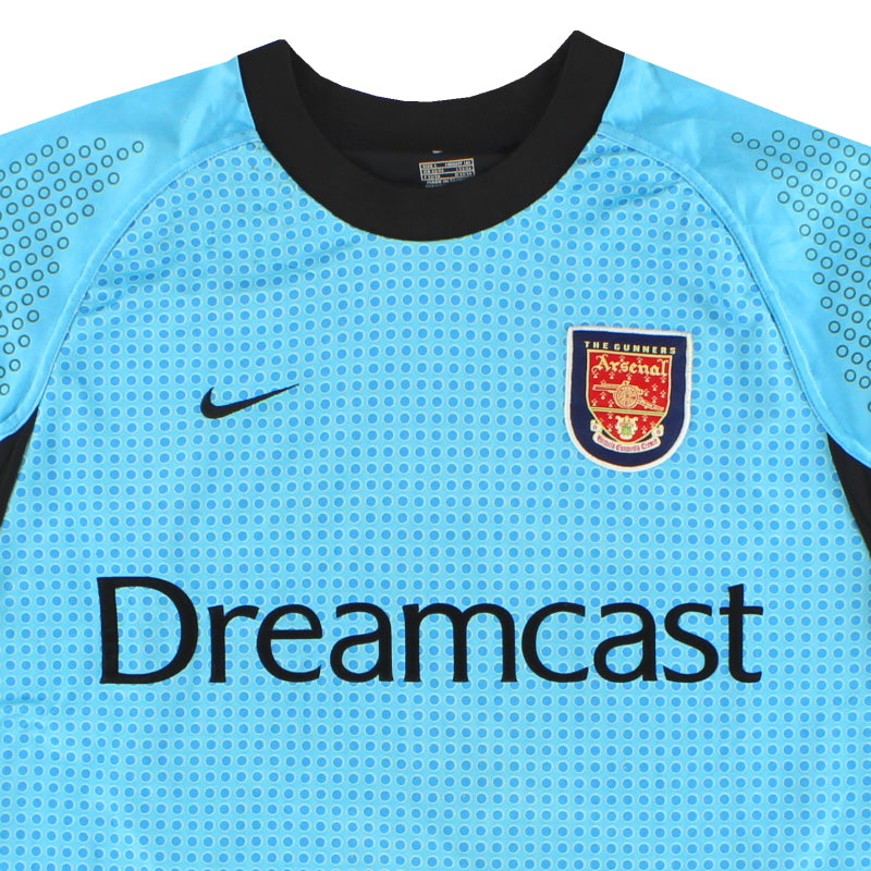 2000-01 Arsenal Nike Goalkeeper Shirt L | Vintage Football Shirts