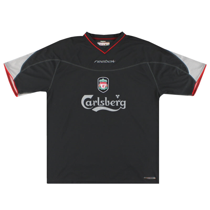 02-04 LIVERPOOL × REEBOK L/S  2002-04 Liverpool Reebok Away Shirt Murphy #13 L 224869 | Vintage