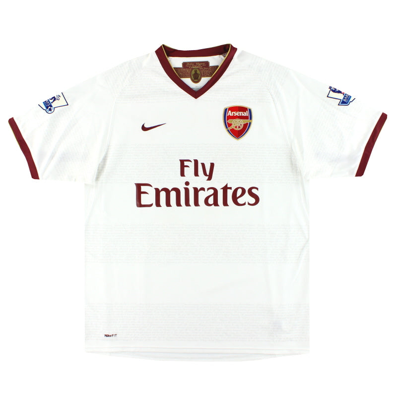 2007-08 Arsenal Nike Away Shirt Walcott #32 *Mint* L 237867-105
