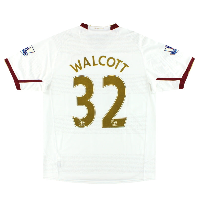 2007-08 Arsenal Nike Away Shirt Walcott #32 *Mint* L 237867-105
