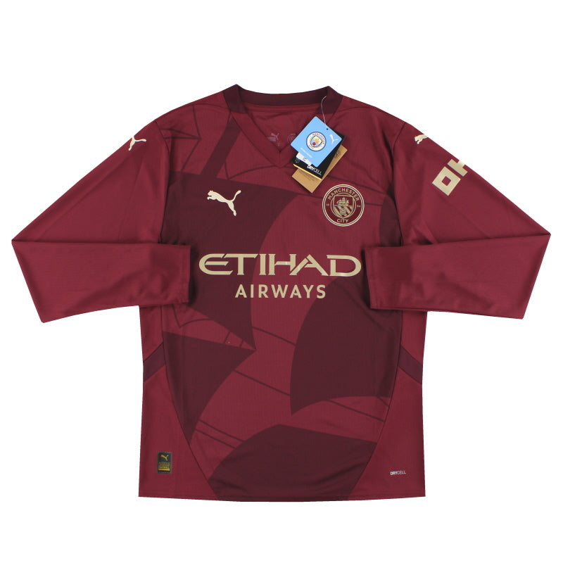 2024-25 Manchester City Puma Third Shirt L/S *w/tags* 775097-03 ...