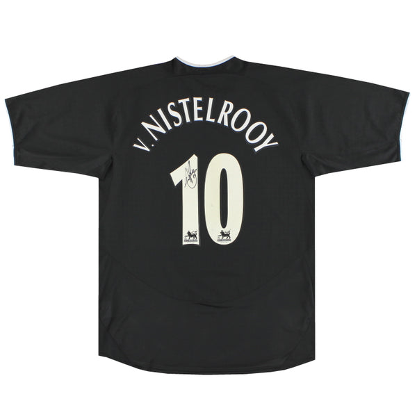 ウェア Nike Manchester United V. Nistelrooy 10 MANCHESTER UNITED 2002 2003 AWAY SHIRT LONG SLEEVE NIKE #10