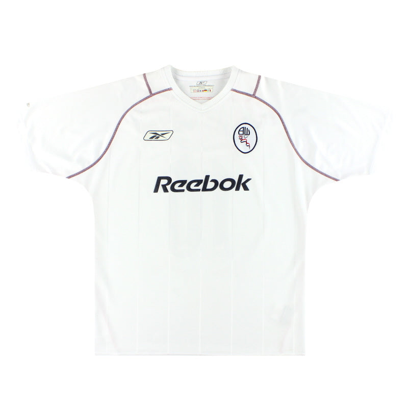 Bolton Wanderers Reebok シャツ OKOCHA 10 2003-05 Bolton Reebok Home Shirt Okocha #10 M 231173 | Vintage